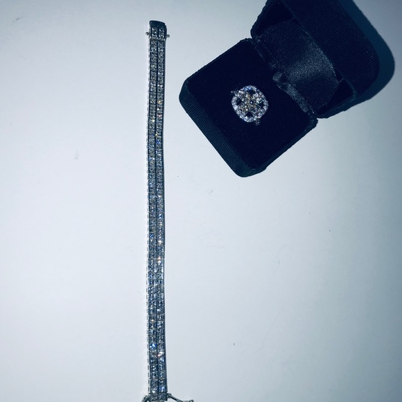 Tennis bracelet. - Picture 4 of 9